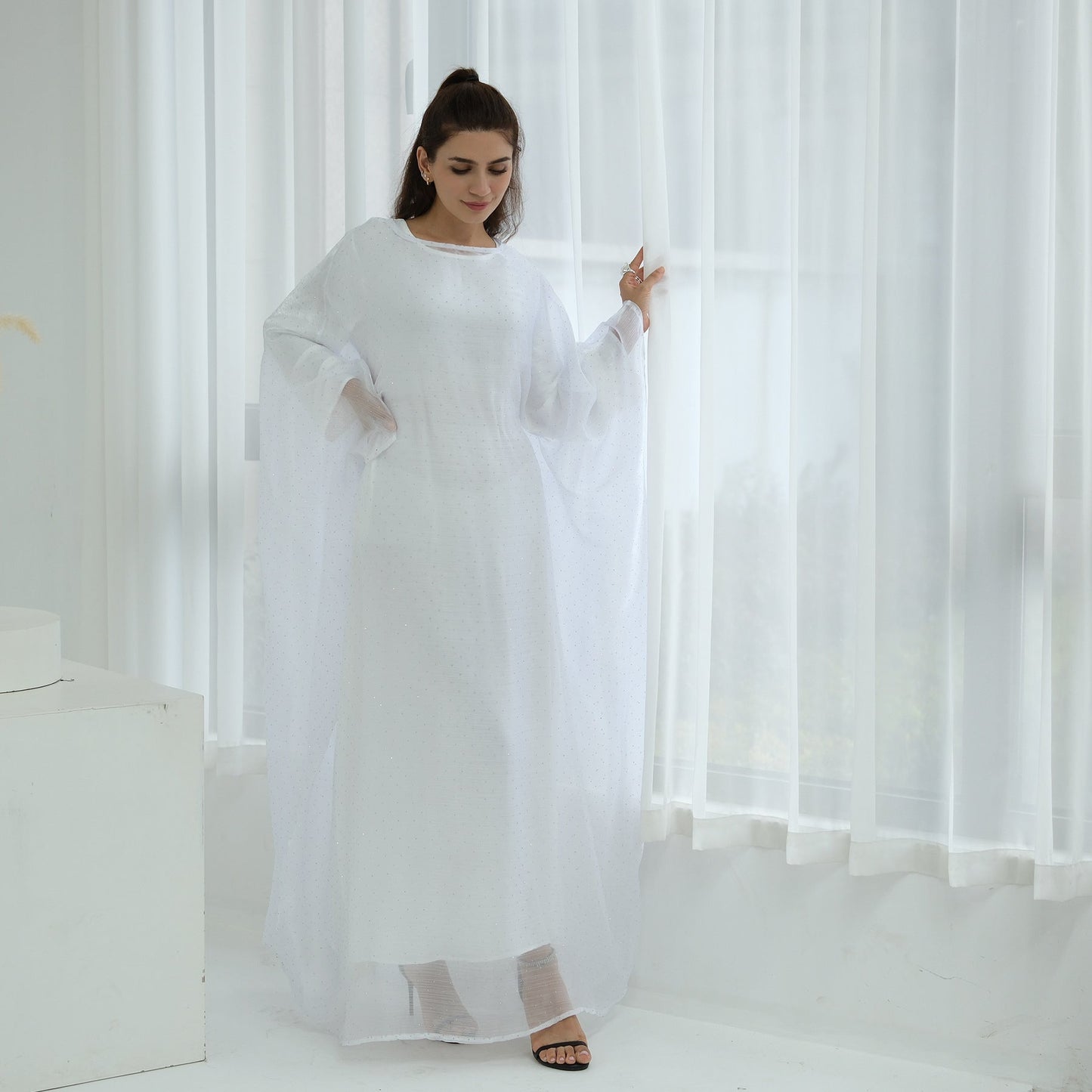LM6619 Hot diamond long dress (with optional inner suit)