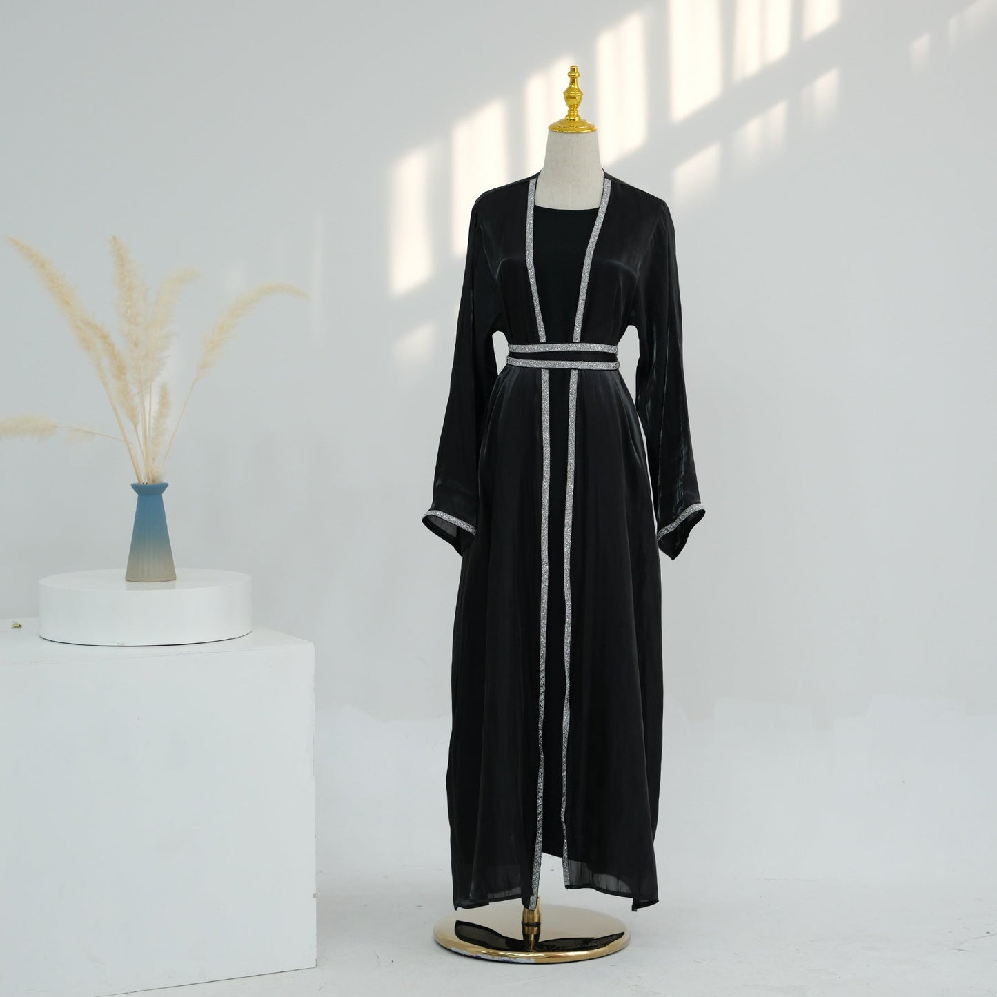 LUMAYA LM1184 2pcs Set Cardigan+Inner Dress