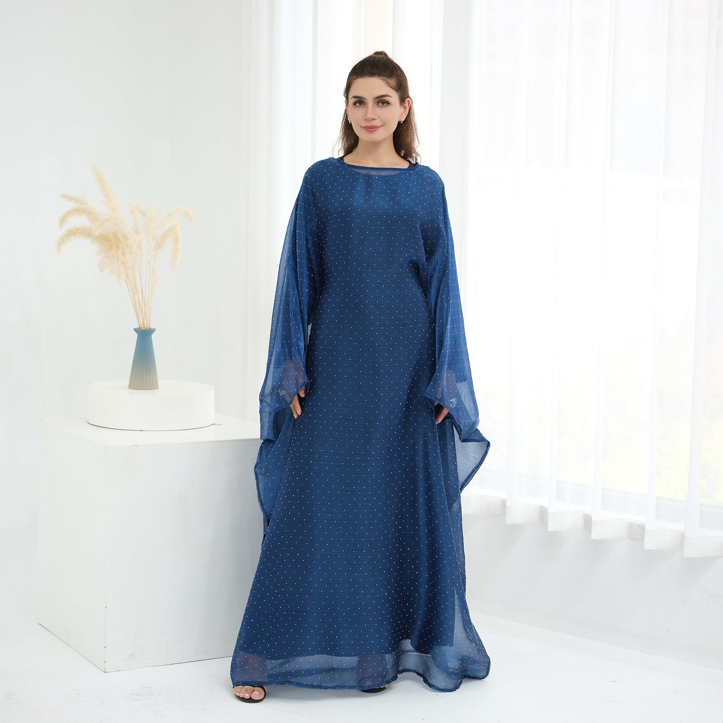 LM6619 Hot diamond long dress (with optional inner suit)