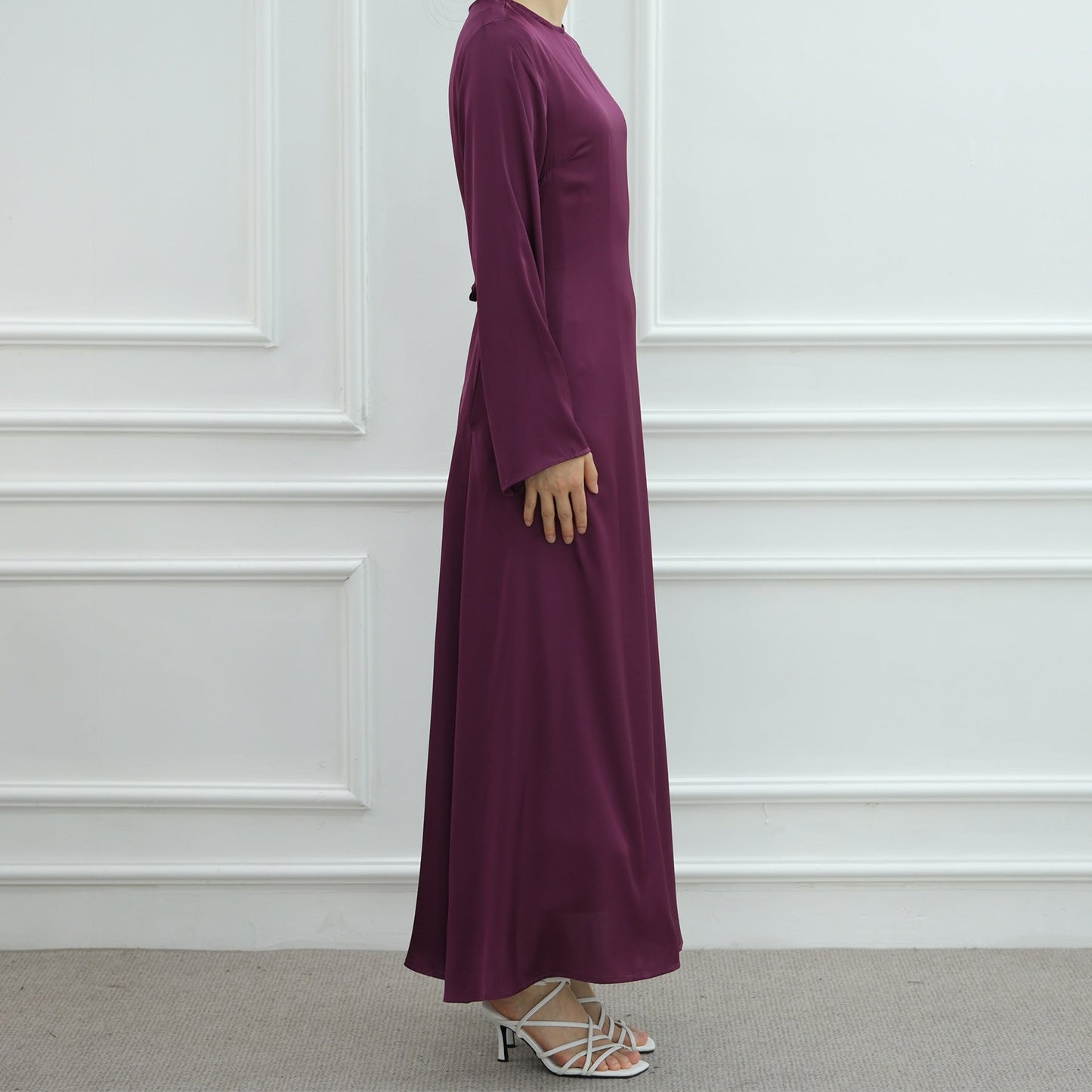 LM6628 Multi-color Simple Solid Color Robe Inner Wear