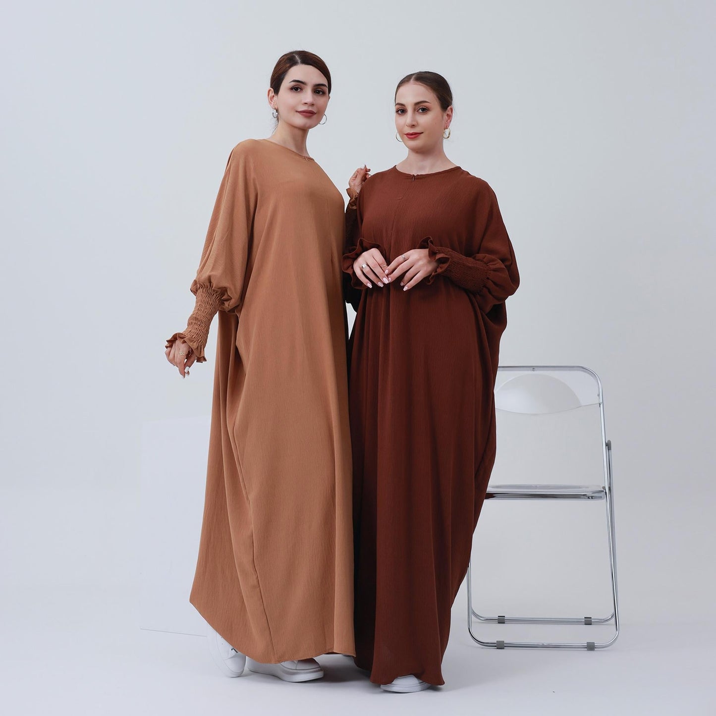 LUMAYA LUMAYA1003 Solid Bat Dress