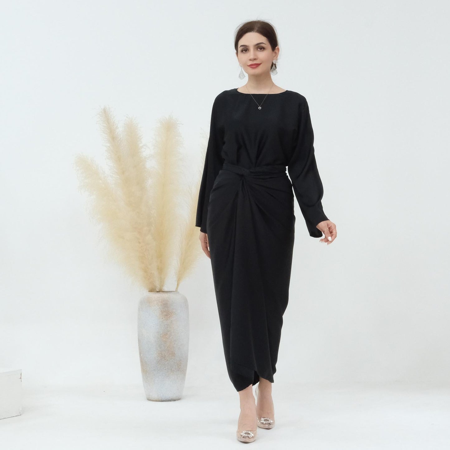 LUMAYA LUMAYA1010 2PCS Set Fashion Top and Skirt