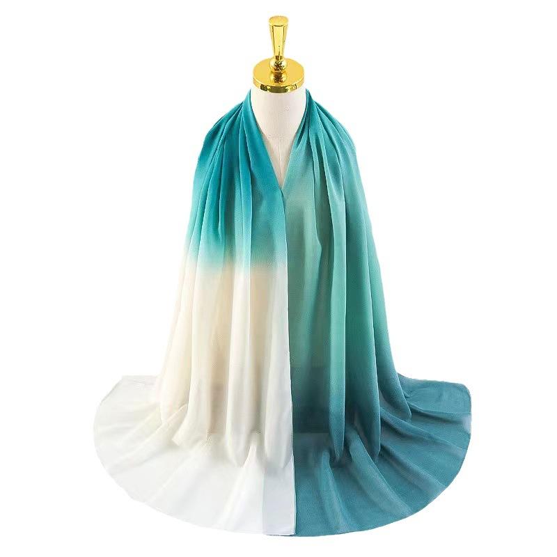 LUMAYA LM1148 New Gradient Chiffon Headscarf