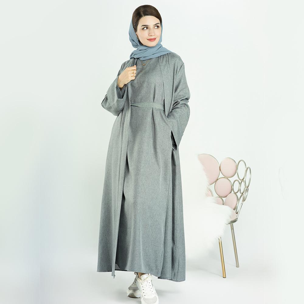 LUMAYA LUMAYA0710 2pcs Set Cardigan+Inner Dress