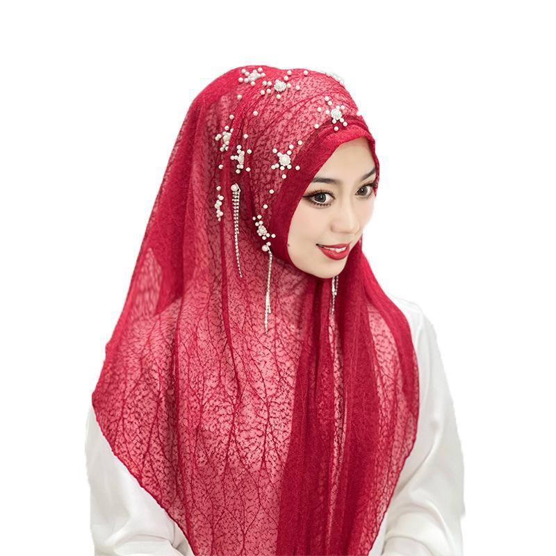 LUMAYA LM1107 Solid Color Headband Gold Thread Bead Flower SLMwl LMt Headband