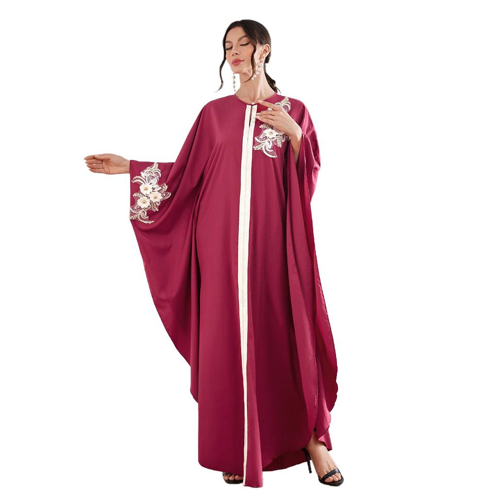 LUMAYA LUMAYA1087 New Style Elegant Decal Dress Robe