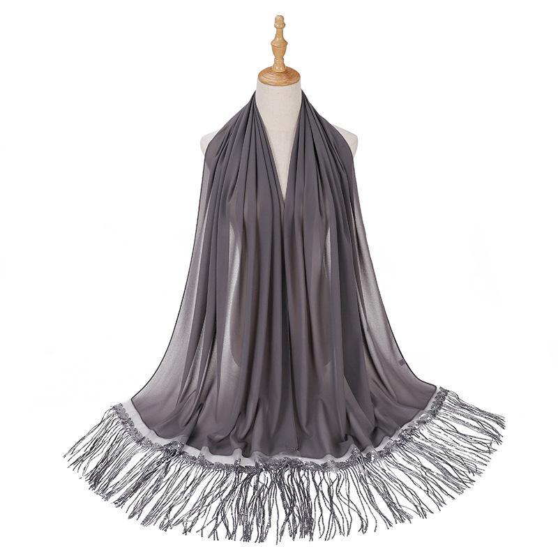 LUMAYA LM1139 Pearl Chiffon Scarf