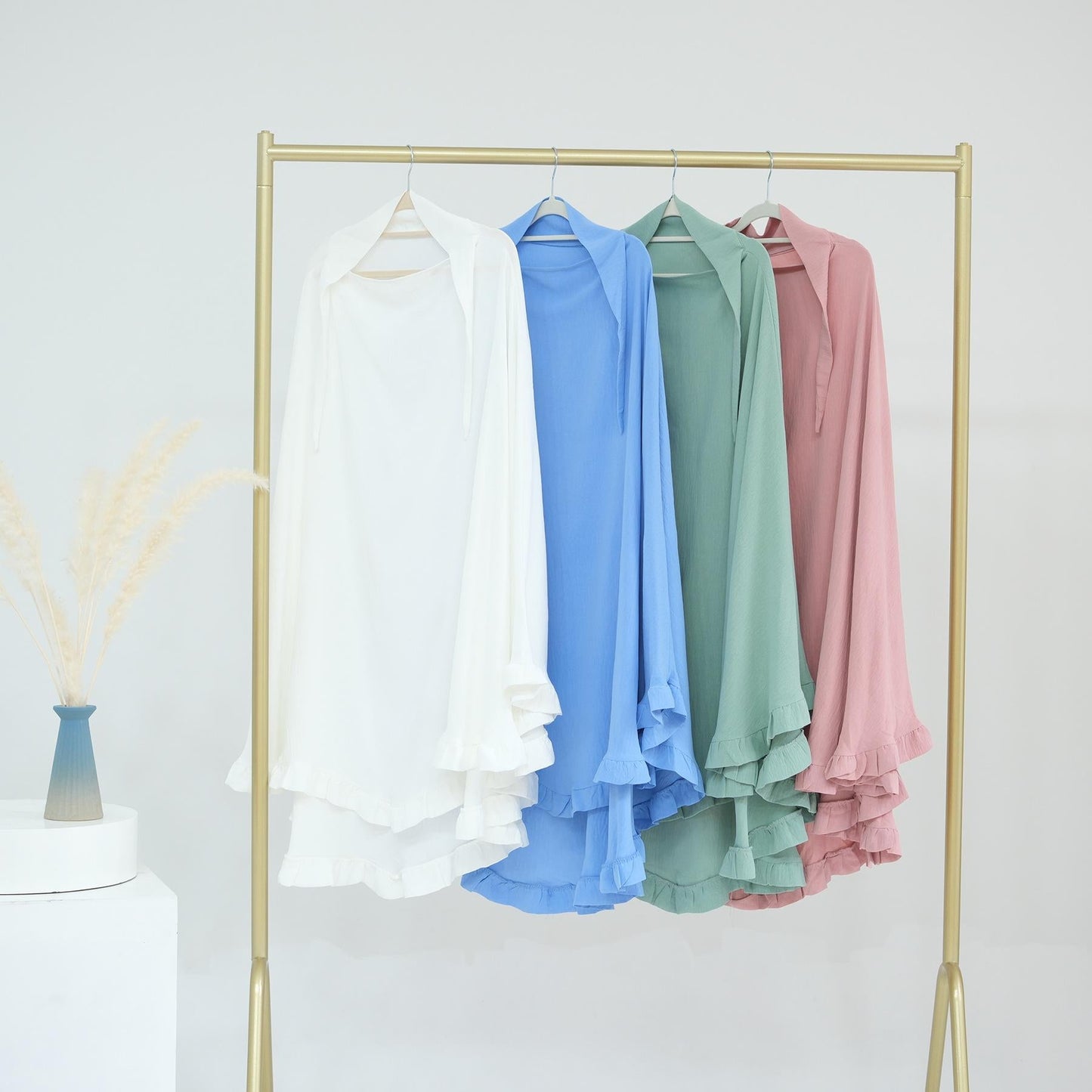 LUMAYA LUMAYA0993 Solid Color Headscarf