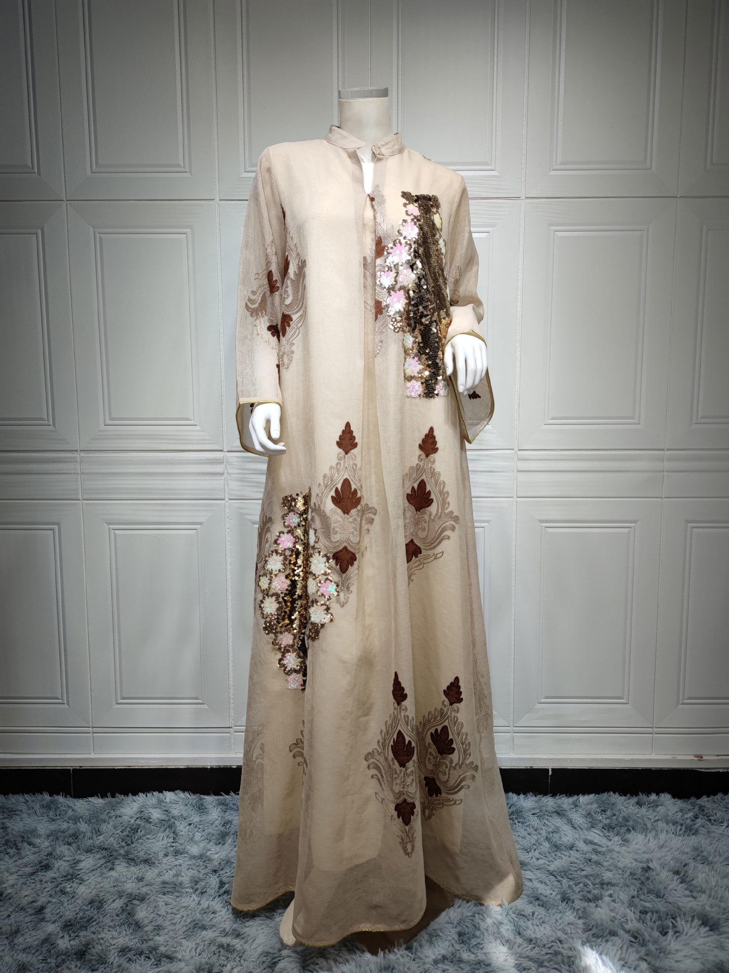 LUMAYA LUMAYA0443 Muslim Embroidered Dress