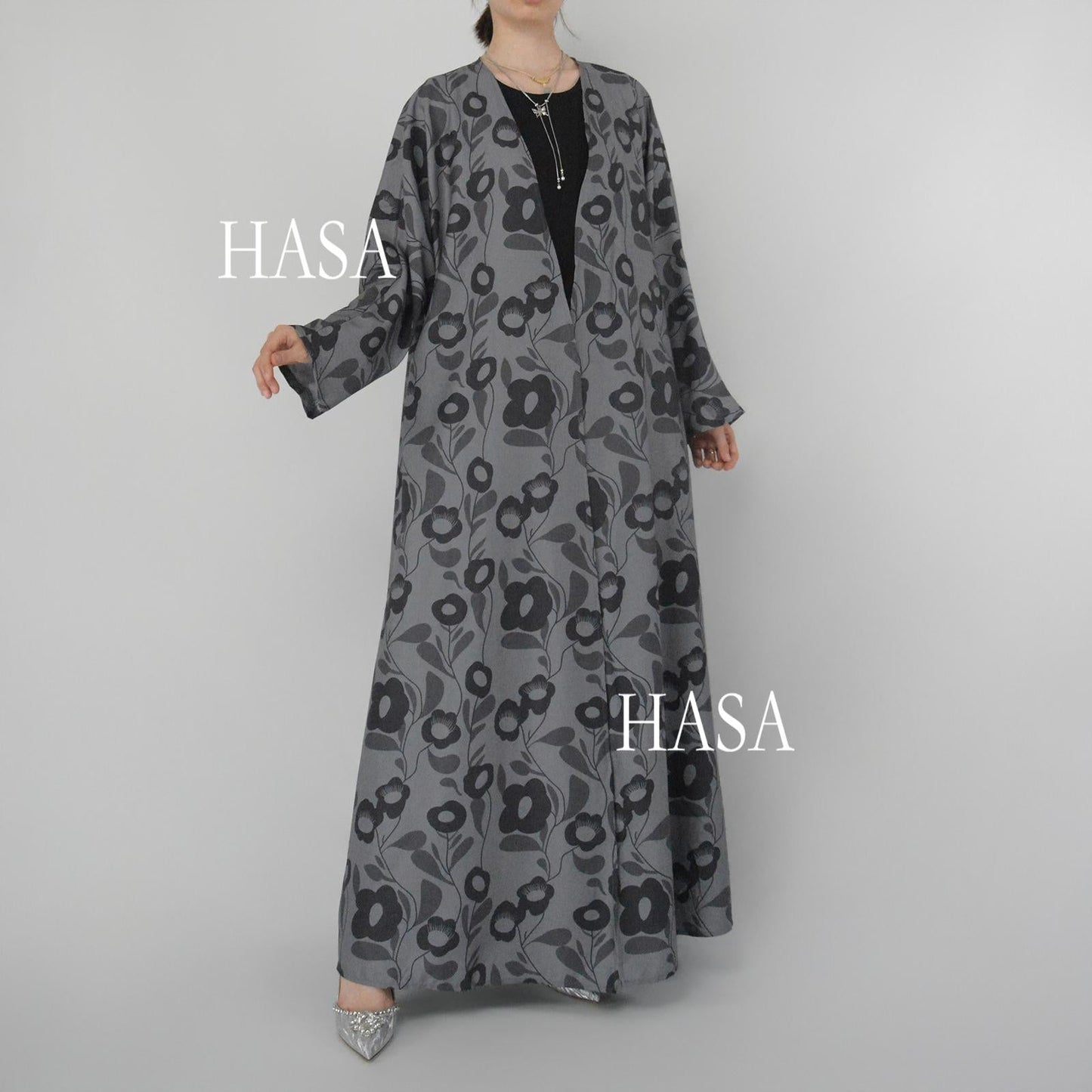 LUMAYA6320  Lightweight Summer Cardigan with Stylish Prints