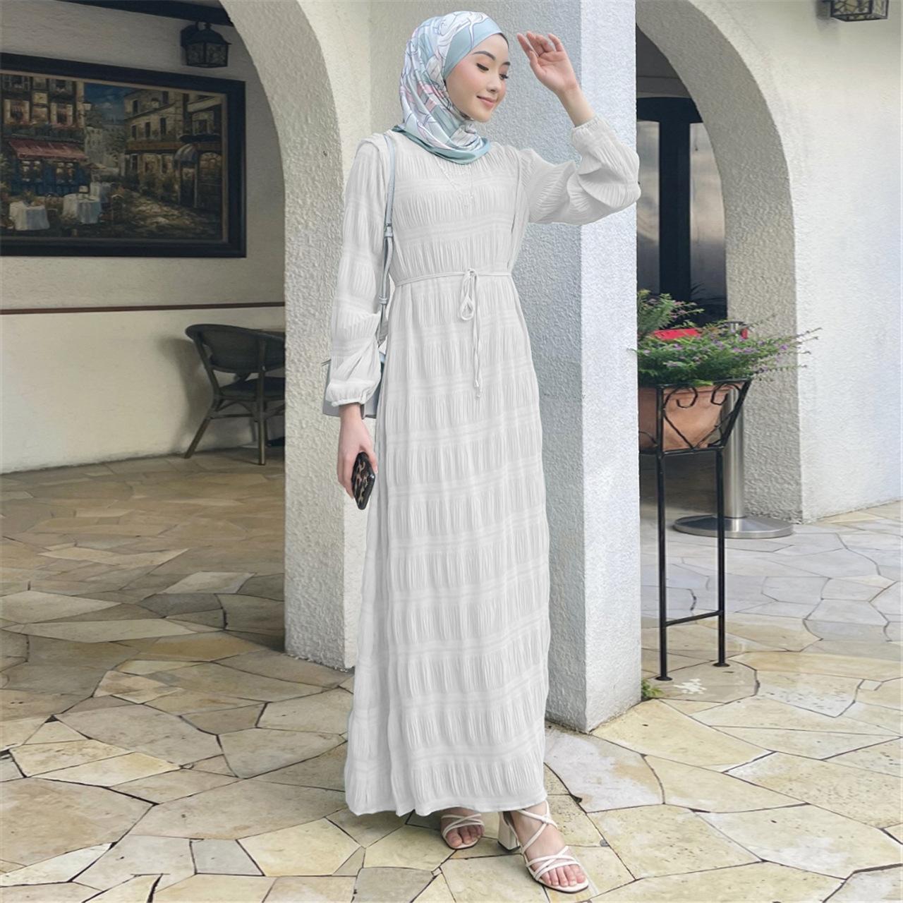LUMAYA LUMAYA1049 Long Chiffon Pleated Dress