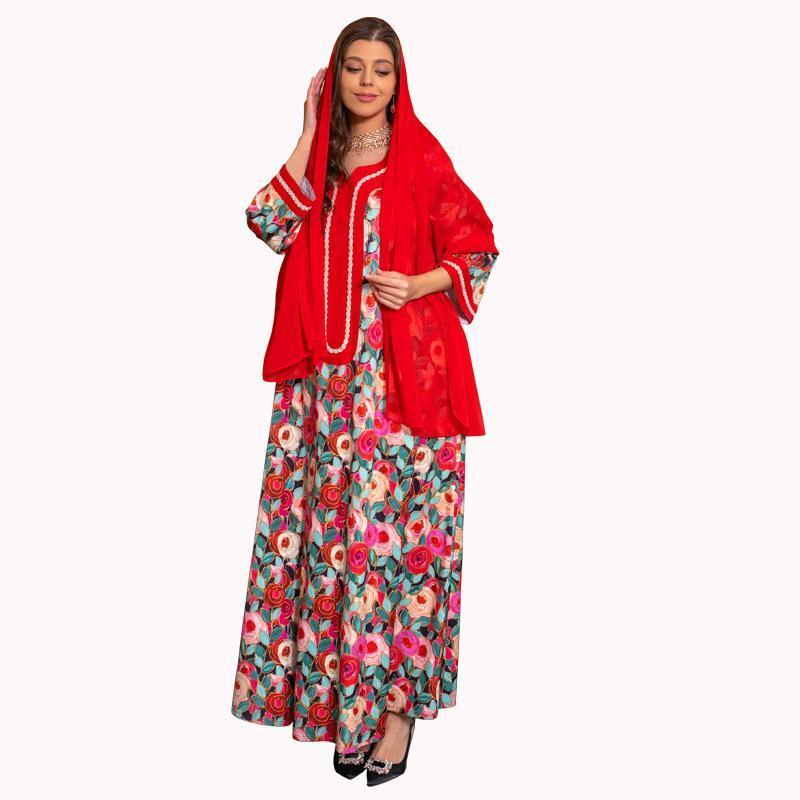 LUMAYA LUMAYA1073 Fashionable Embroidered Dress