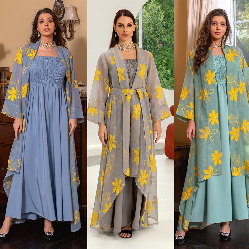 LUMAYA LUMAYA1076 2pcs Inner Dress  with Cardigan
