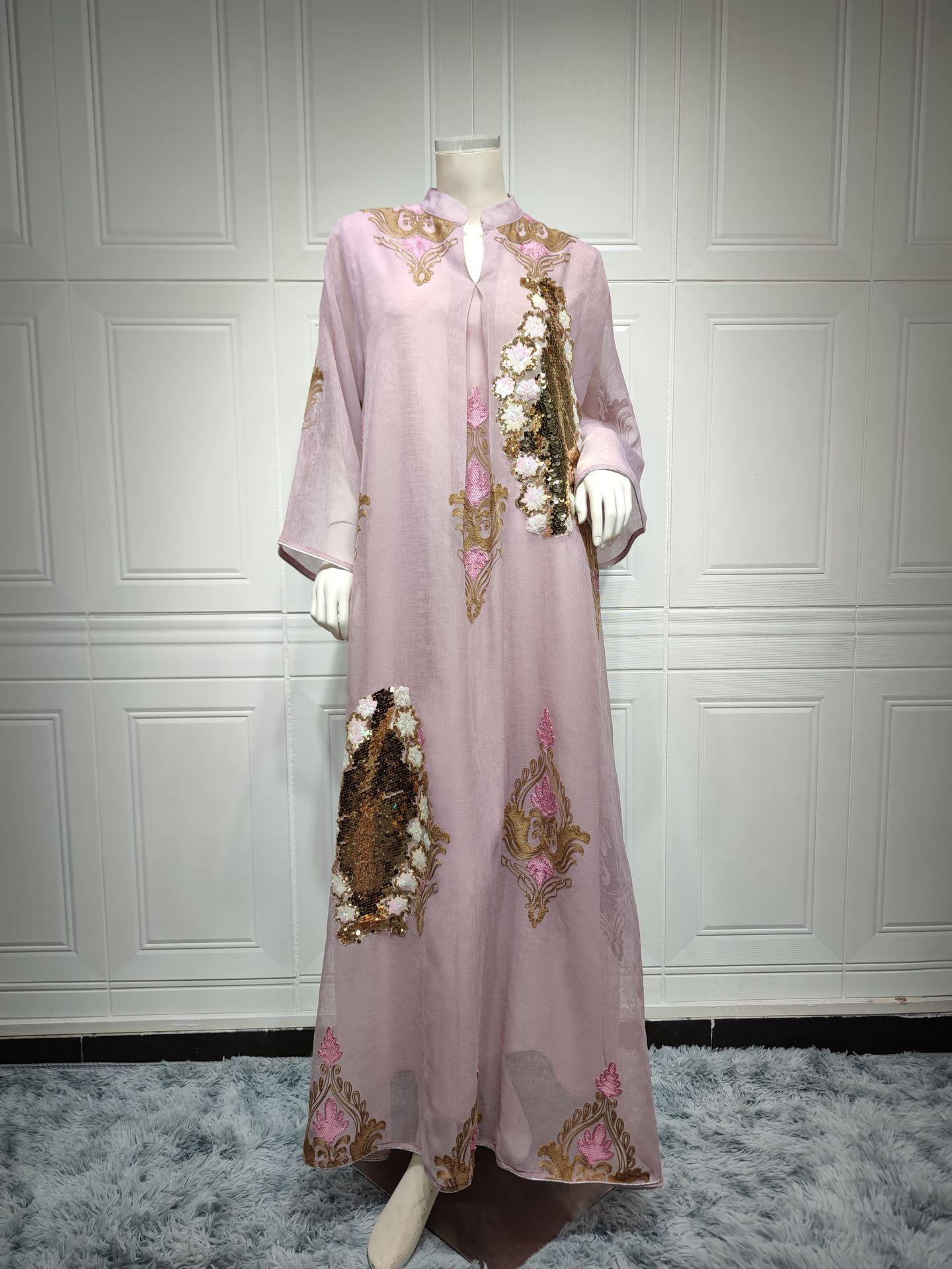 LUMAYA LUMAYA0443 Muslim Embroidered Dress