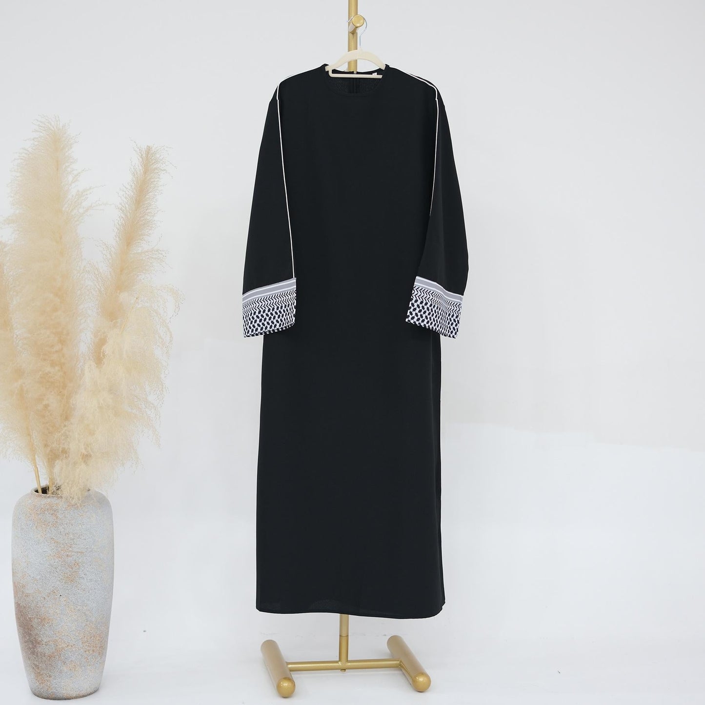 LUMAYA LM1181 Patchwork Elegant Abaya