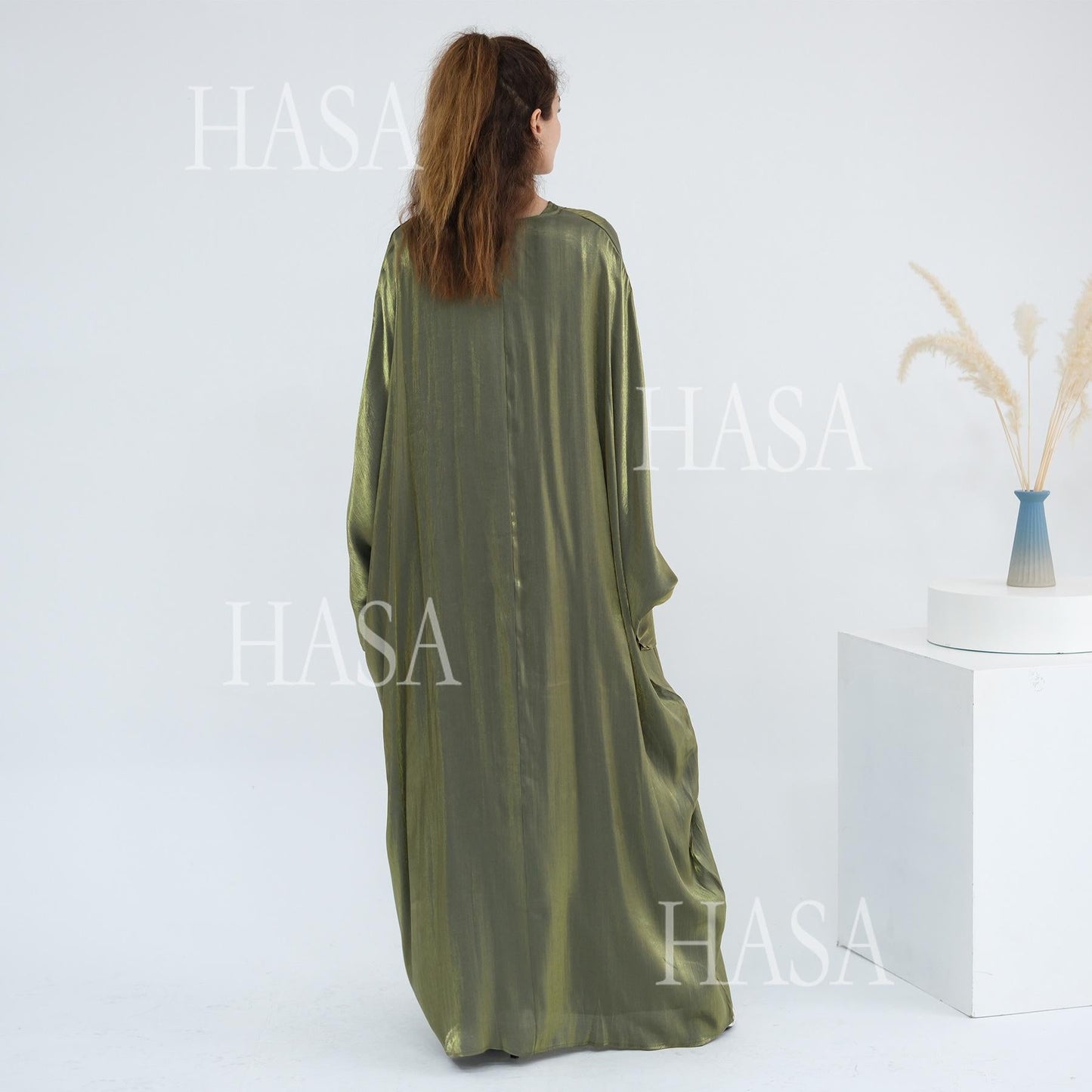 LUMAYA6530 Solid color simple two-piece long skirt suit