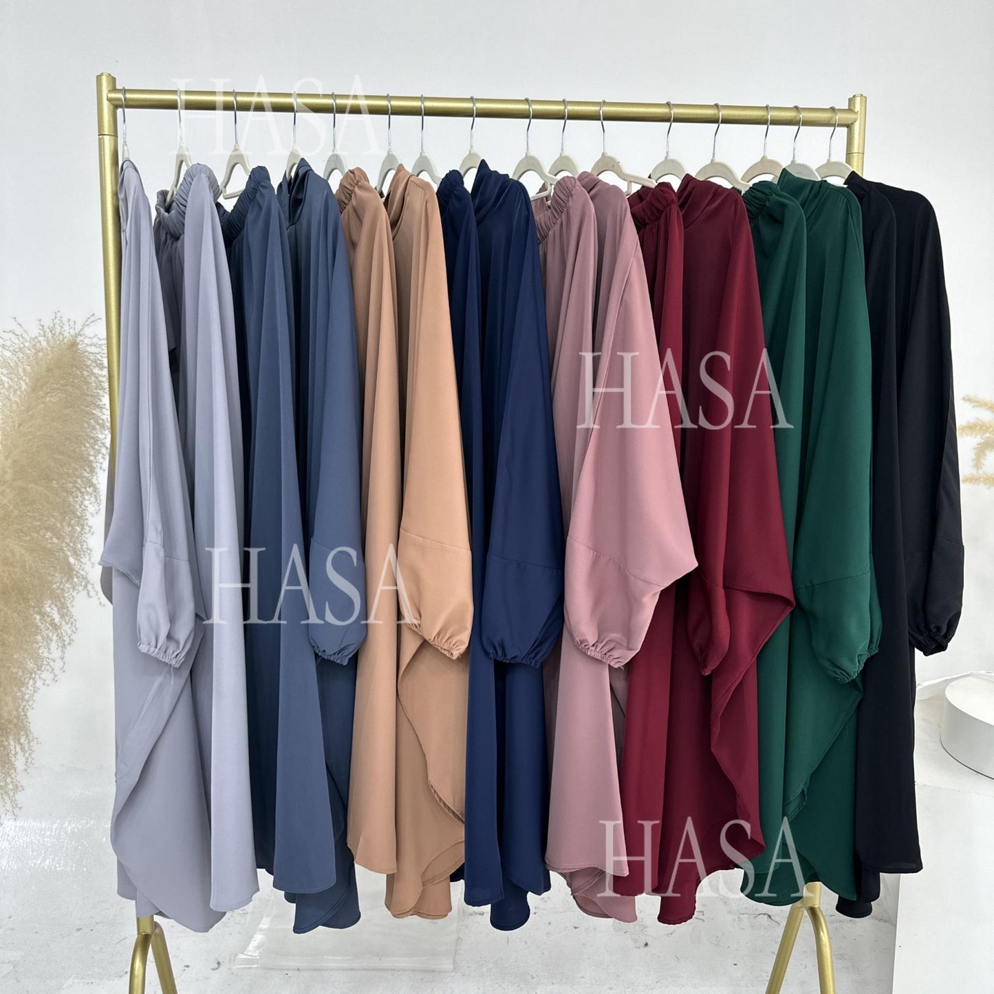 LM6583 Women's Loose Long Robe Suit