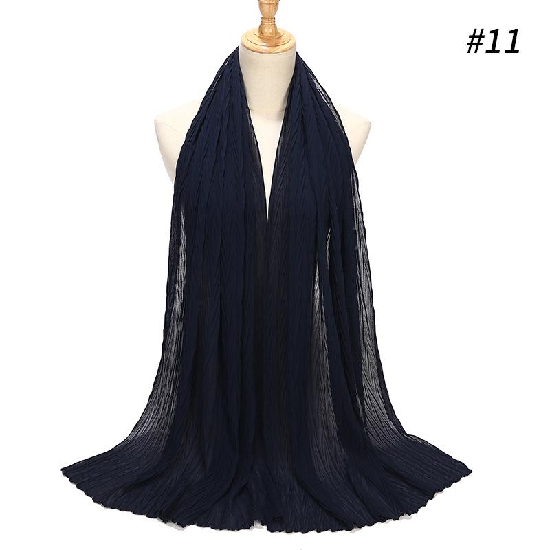 LUMAYA LM1137 Pearl Chiffon Baotou Scarf