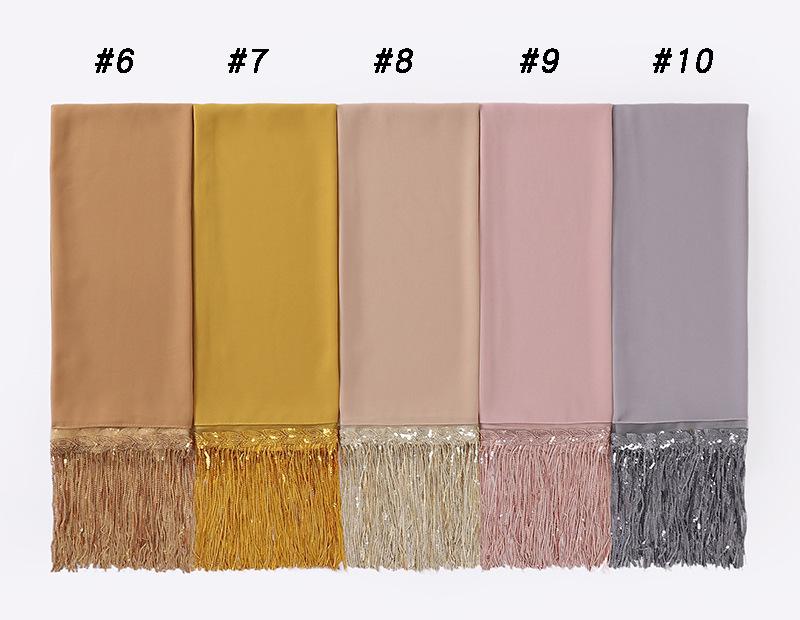 LUMAYA LM1139 Pearl Chiffon Scarf
