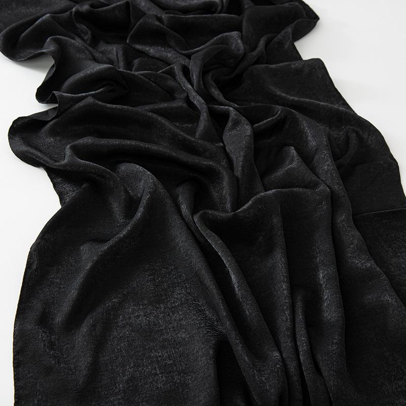 LUMAYA LUMAYA1069 Solid Color Scarf Baotou Scarf