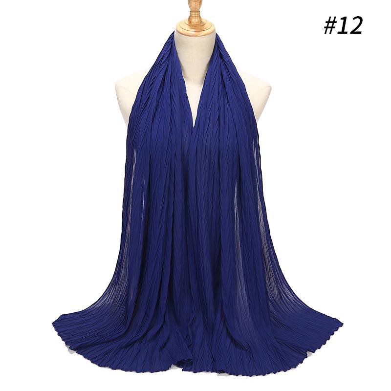 LUMAYA LM1137 Pearl Chiffon Baotou Scarf