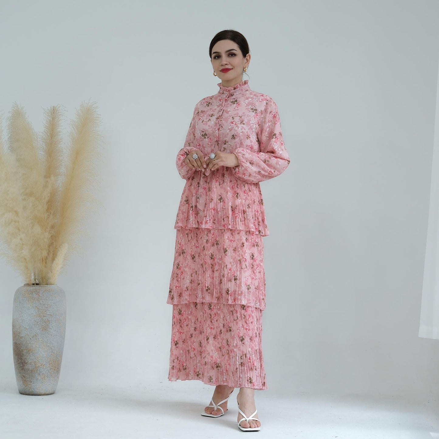 LUMAYA LUMAYA1007 Pure Beauty Printed Dress