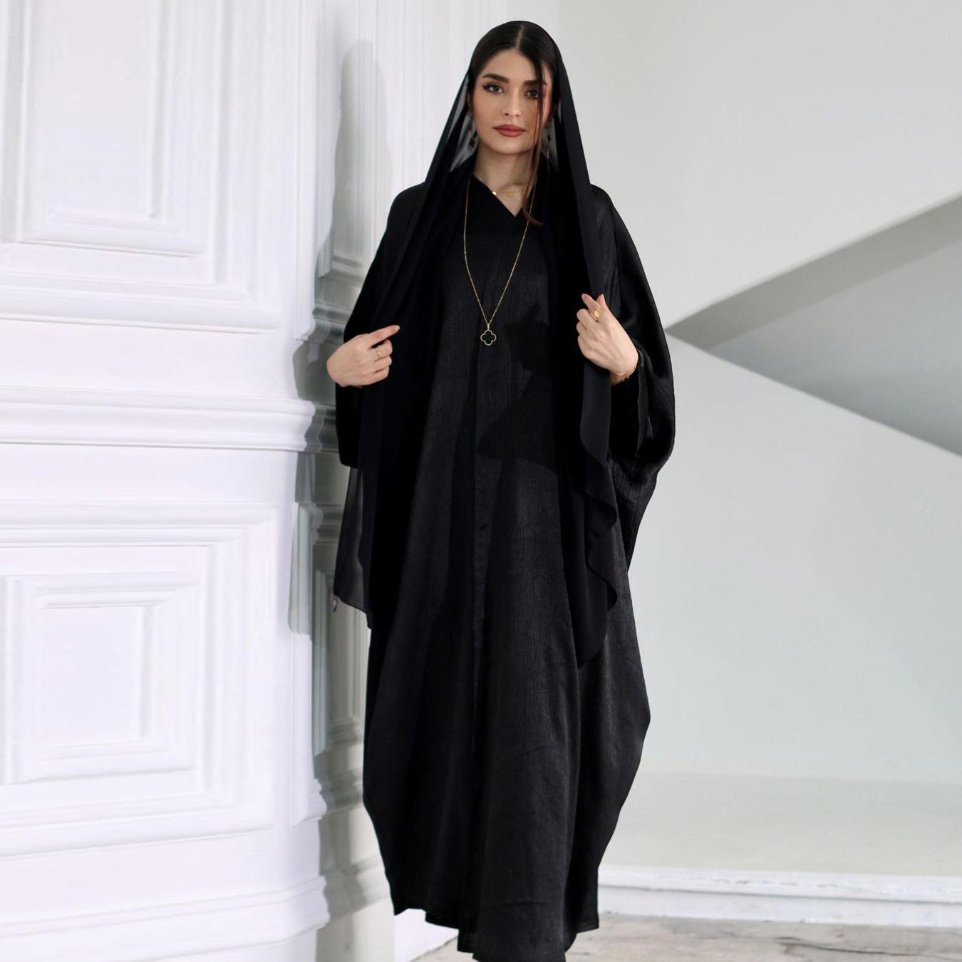 LUMAYA LUMAYA0725 Bat-sleeved Robe Women's Abaya