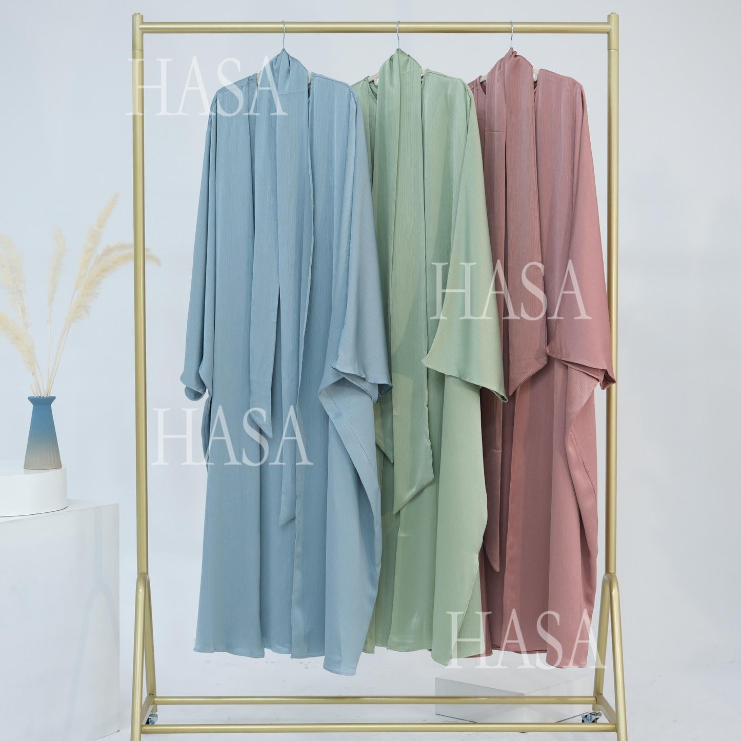LM6575 Elegant Two-piece Cardigan Robe Set