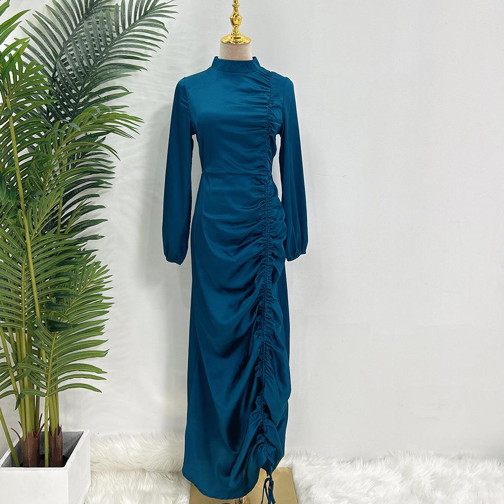 LUMAYA LUMAYA1045 Solid Color Large Robe Dress