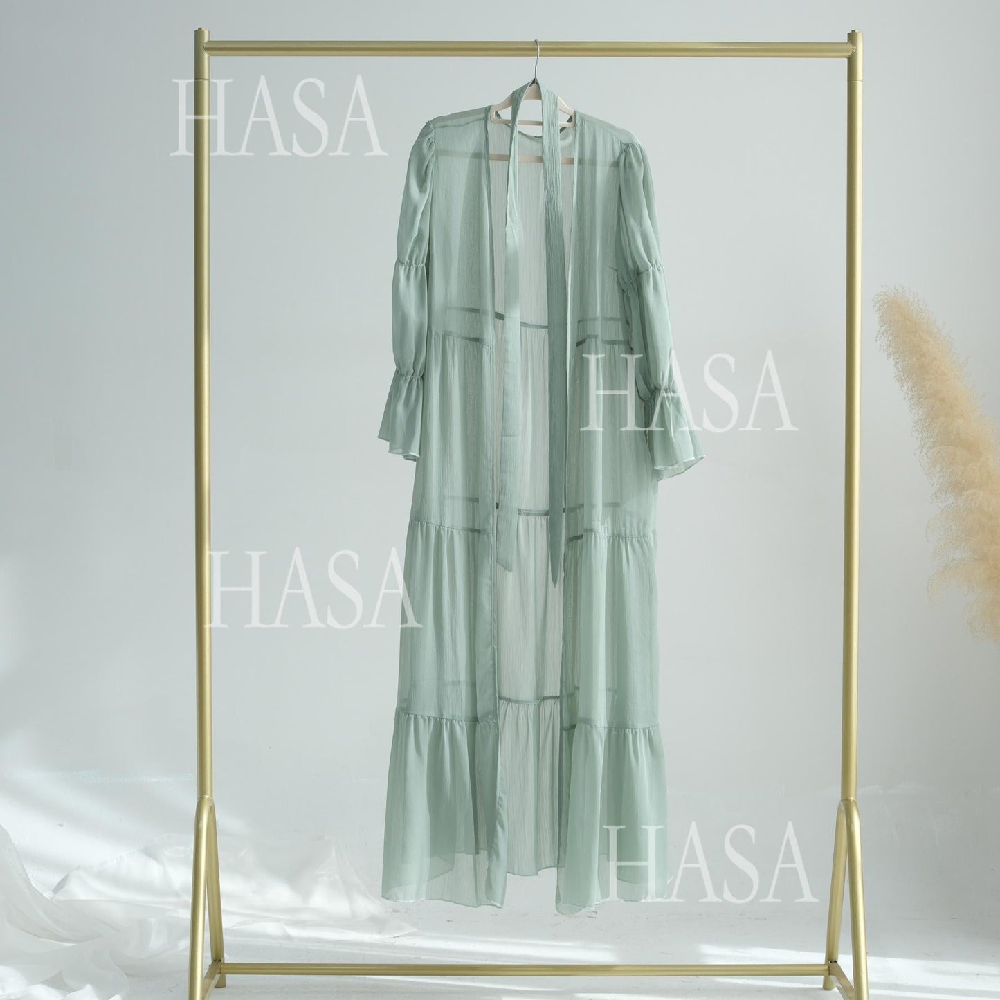 LUMAYA5880 Chiffon Texture Layered Design, A Two-way Dress Suitable for Both Daily and Formal Occasions