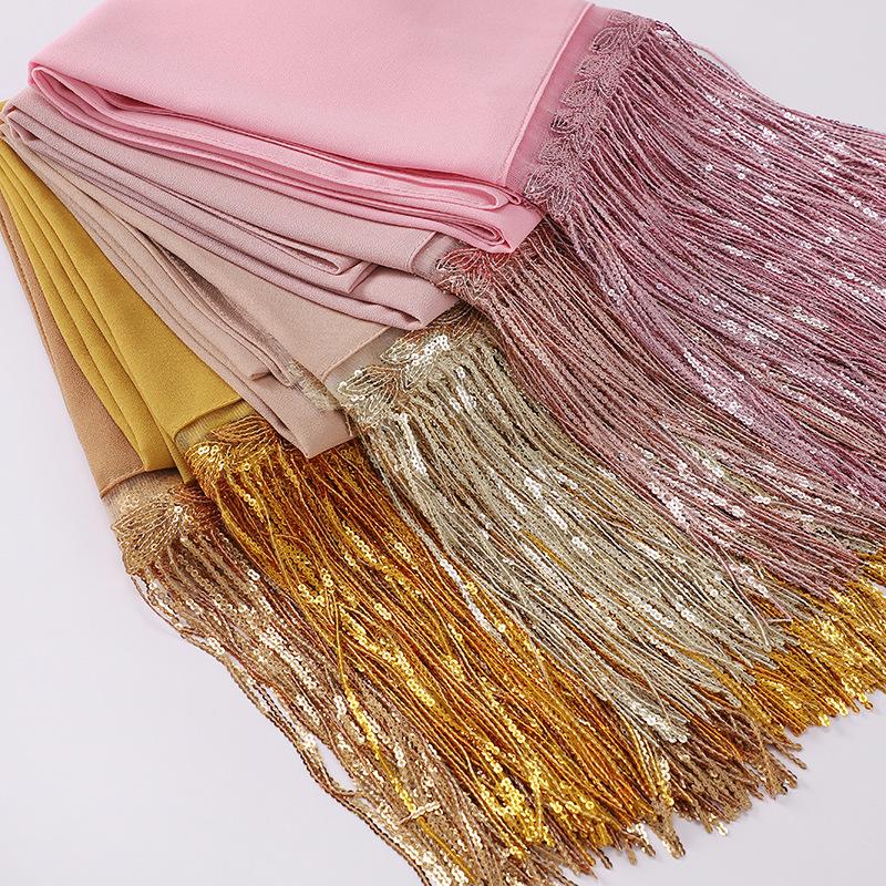 LUMAYA LM1139 Pearl Chiffon Scarf