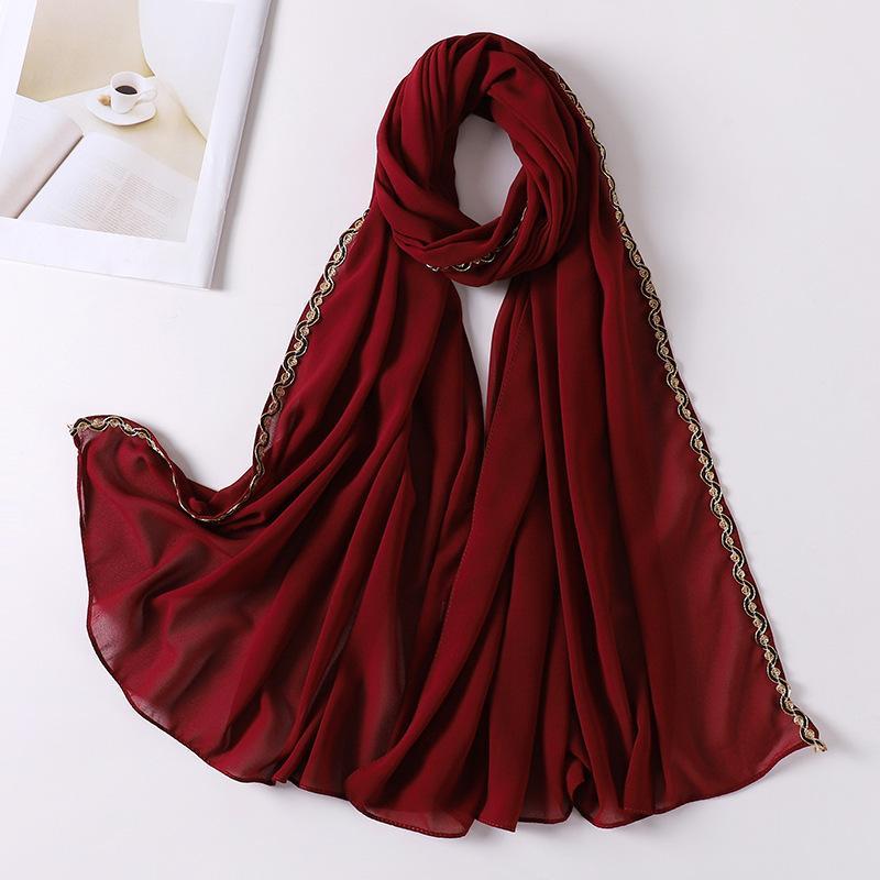 LUMAYA LM1131 Pearl Chiffon Lace CLMin Headband