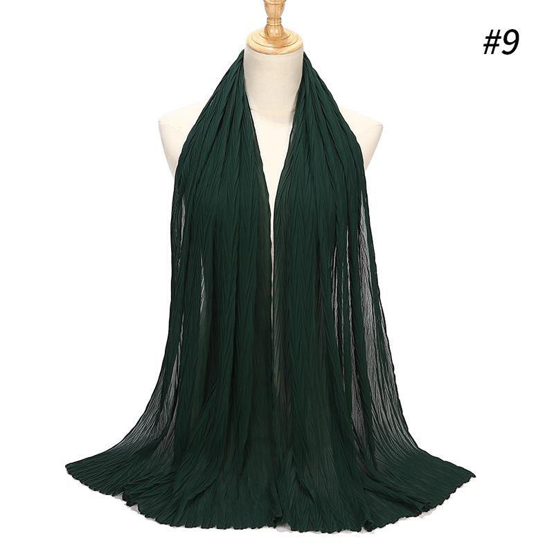 LUMAYA LM1137 Pearl Chiffon Baotou Scarf