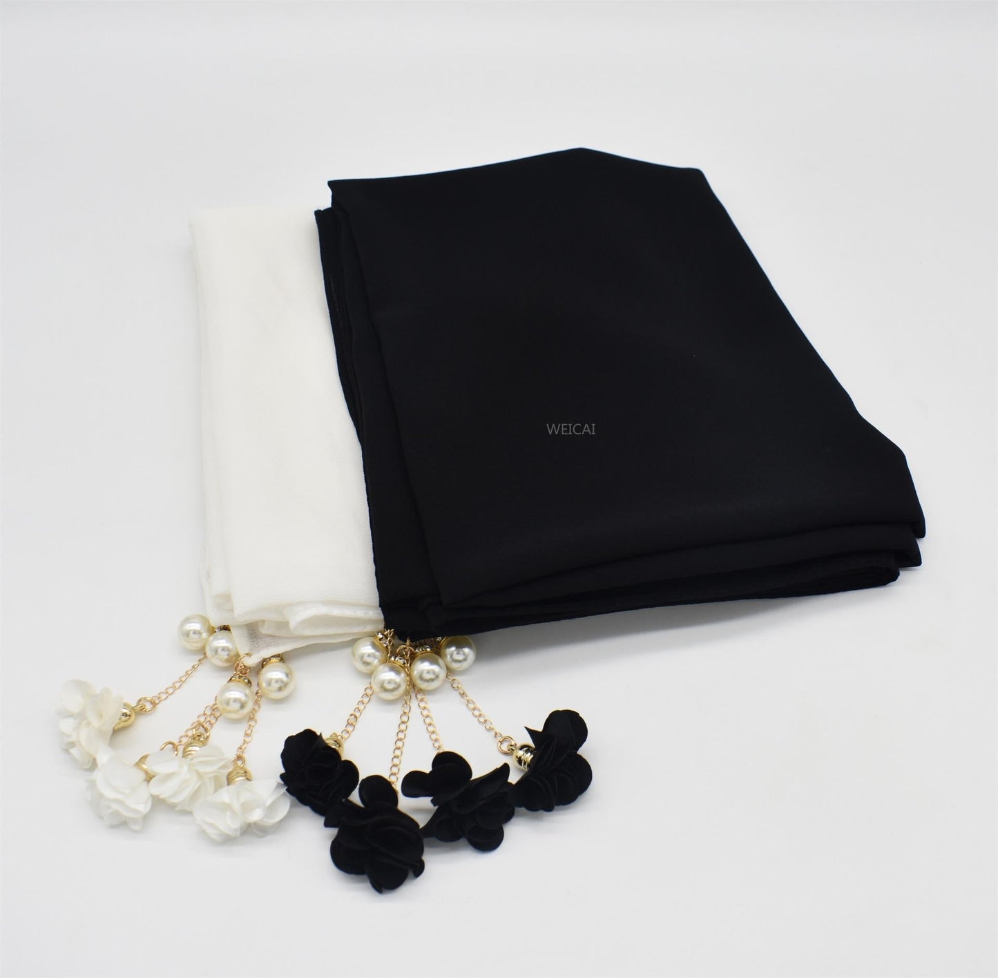 LUMAYA LUMAYA1055 Pearl Flower Hijab