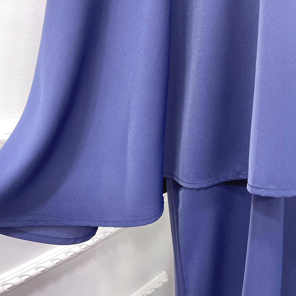 LUMAYA LUMAYA1082 Solid Color Elegant Two-piece Suit