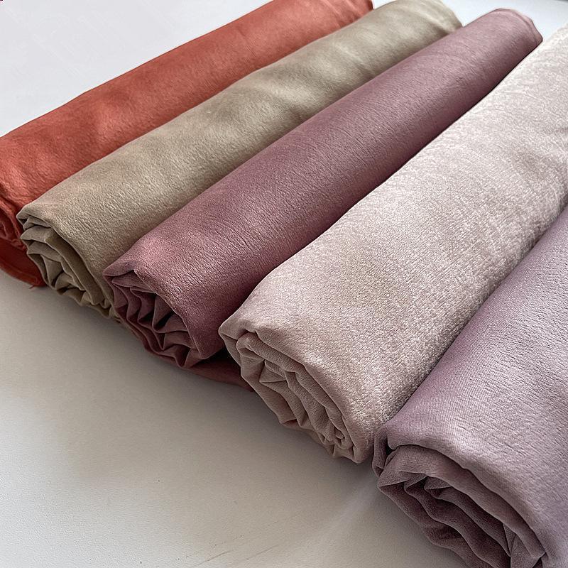 LUMAYA LUMAYA1069 Solid Color Scarf Baotou Scarf