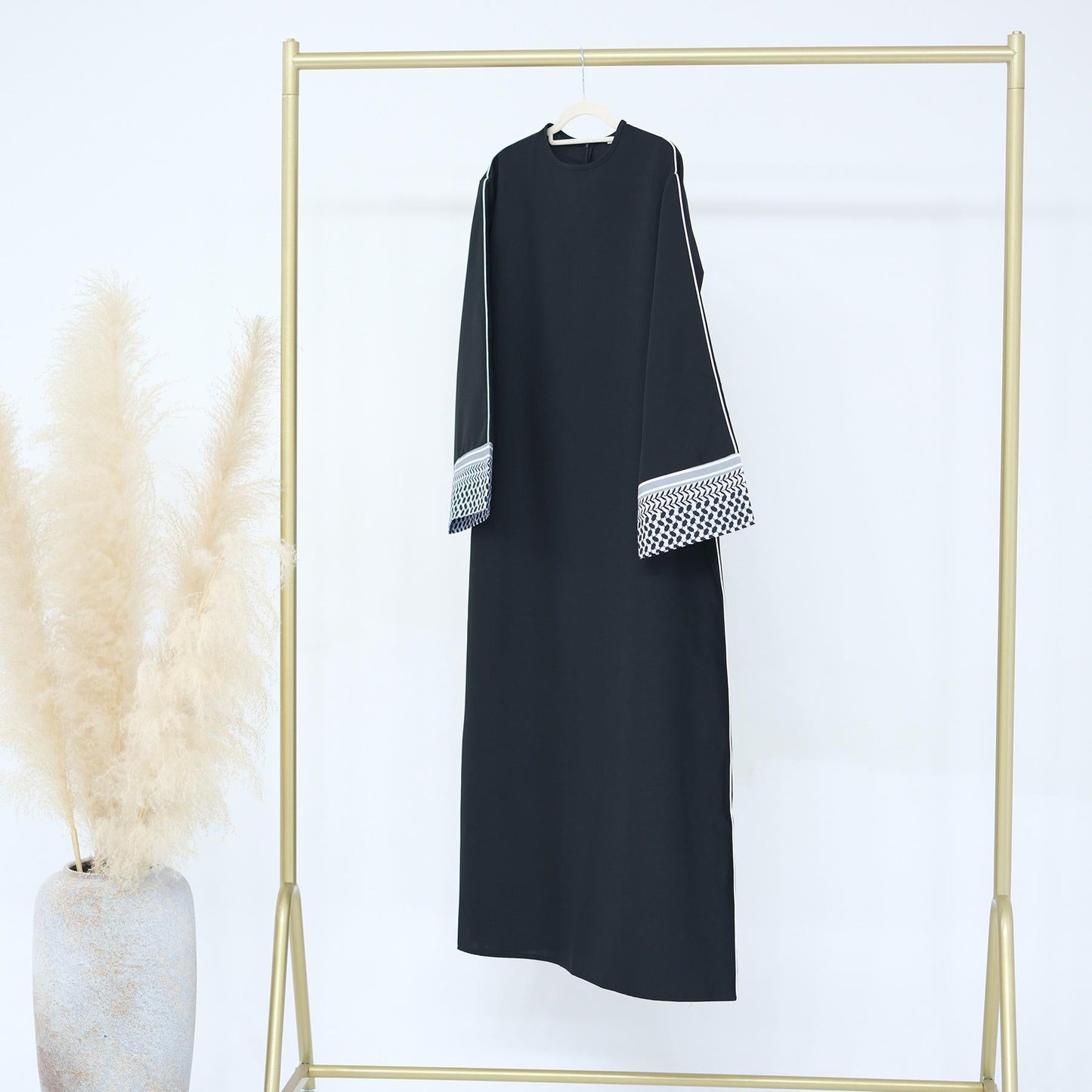 LUMAYA LM1181 Patchwork Elegant Abaya