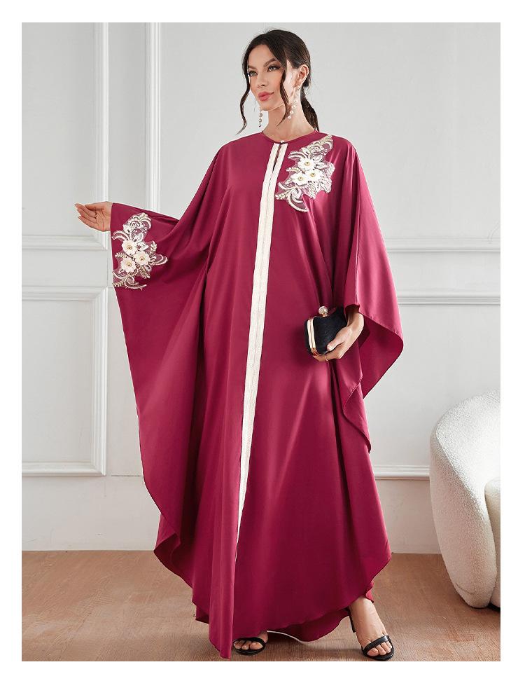 LUMAYA LUMAYA1087 New Style Elegant Decal Dress Robe
