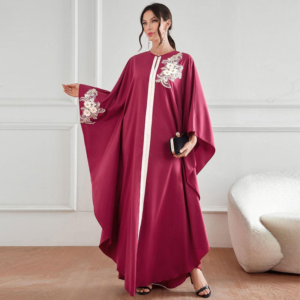LUMAYA LUMAYA1087 New Style Elegant Decal Dress Robe