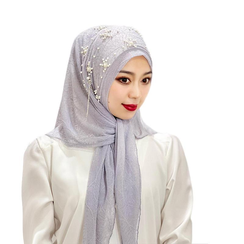 LUMAYA LM1107 Solid Color Headband Gold Thread Bead Flower SLMwl LMt Headband