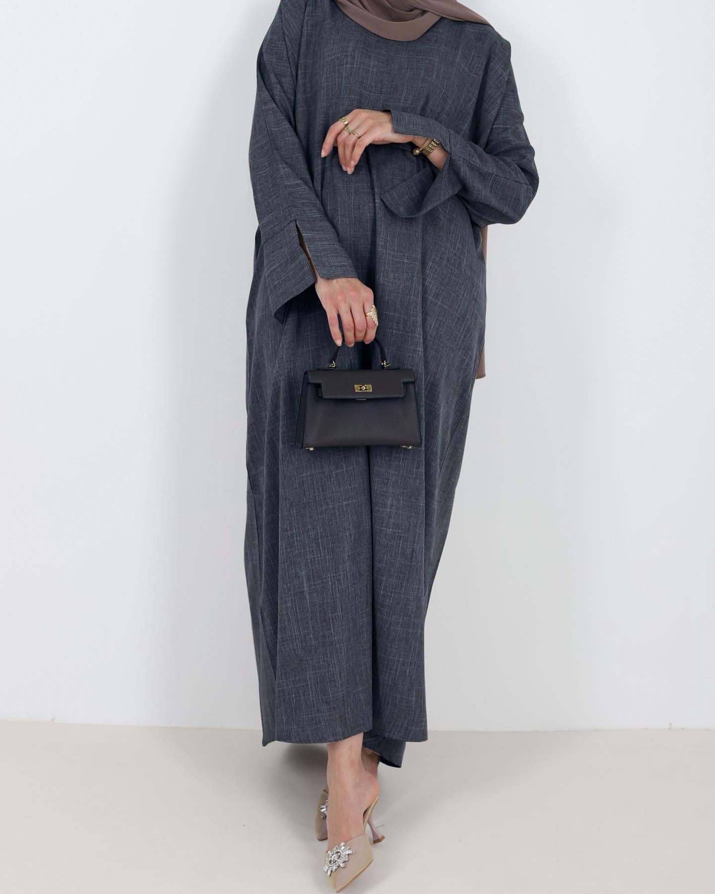 LUMAYA LUMAYA0999 Loose Large Elegant Dress Robe