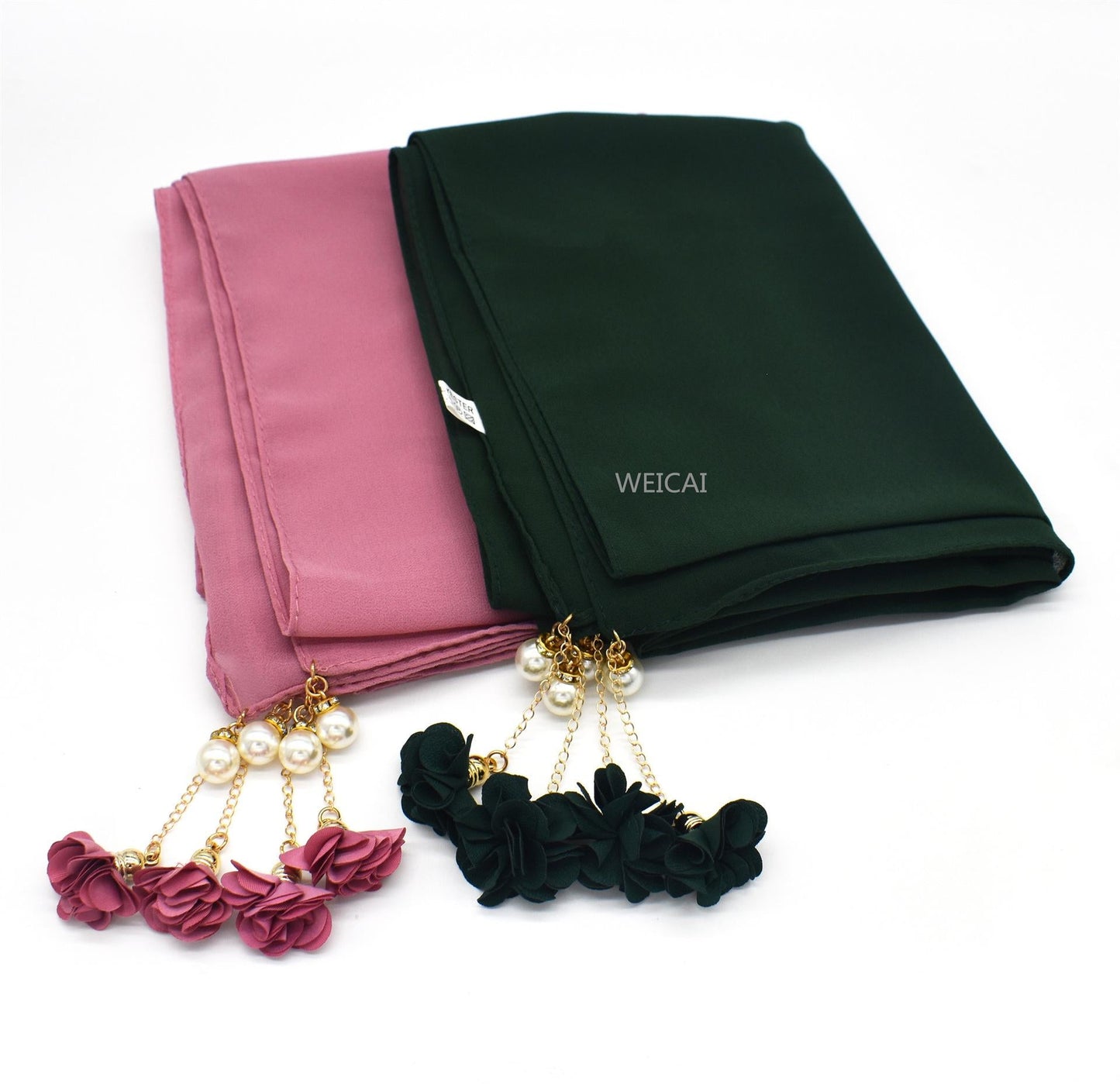 LUMAYA LUMAYA1055 Pearl Flower Hijab