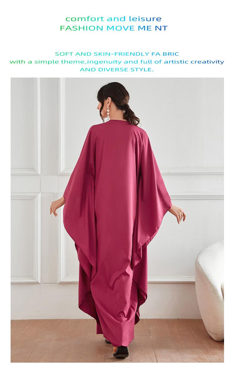 LUMAYA LUMAYA1087 New Style Elegant Decal Dress Robe