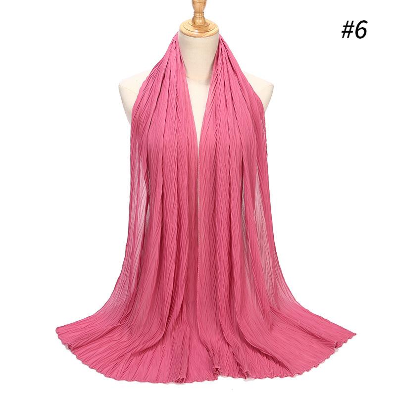 LUMAYA LM1137 Pearl Chiffon Baotou Scarf