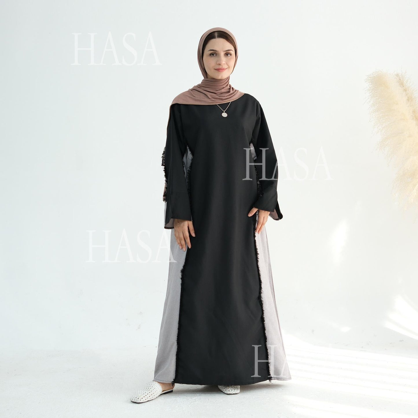 LUMAYA5606 Stylish Patchwork Robe - Cardigan and Dress (belt Pockets Only on Dress) party  wear red dress graduation  dress thick  thigh 2  part bow  outfits