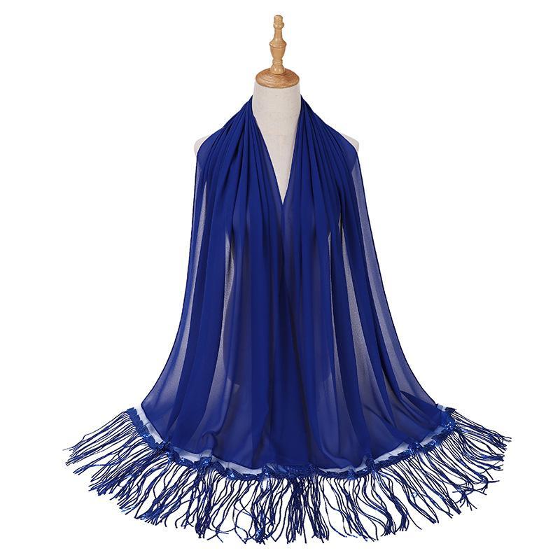 LUMAYA LM1139 Pearl Chiffon Scarf