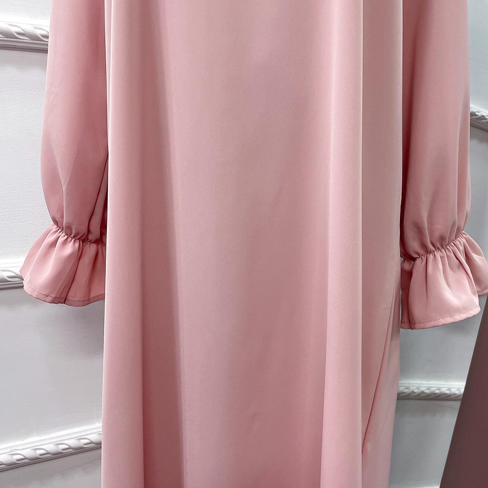 LUMAYA LUMAYA1082 Solid Color Elegant Two-piece Suit