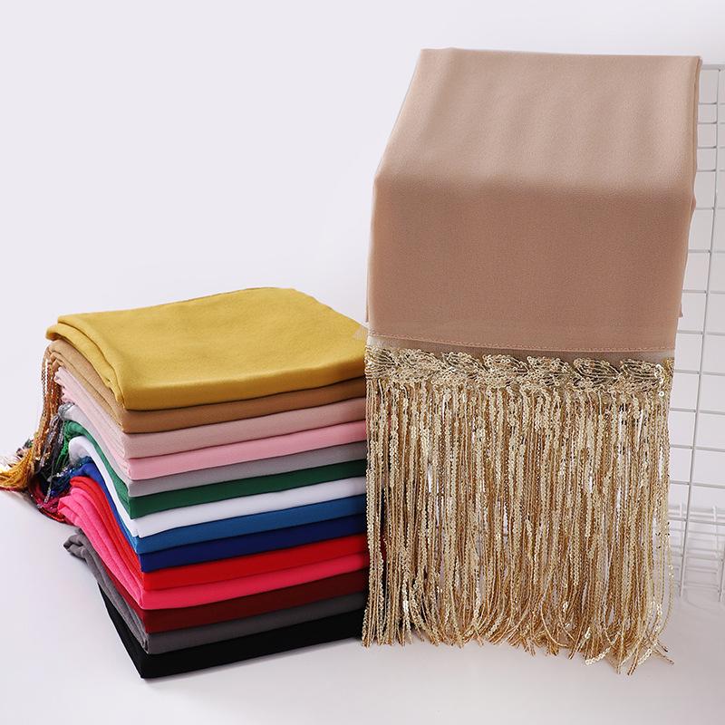 LUMAYA LM1139 Pearl Chiffon Scarf