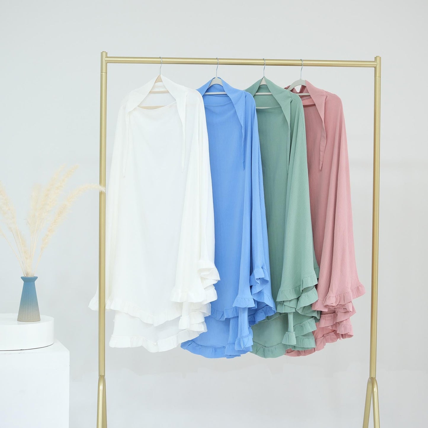 LUMAYA LUMAYA0993 Solid Color Headscarf