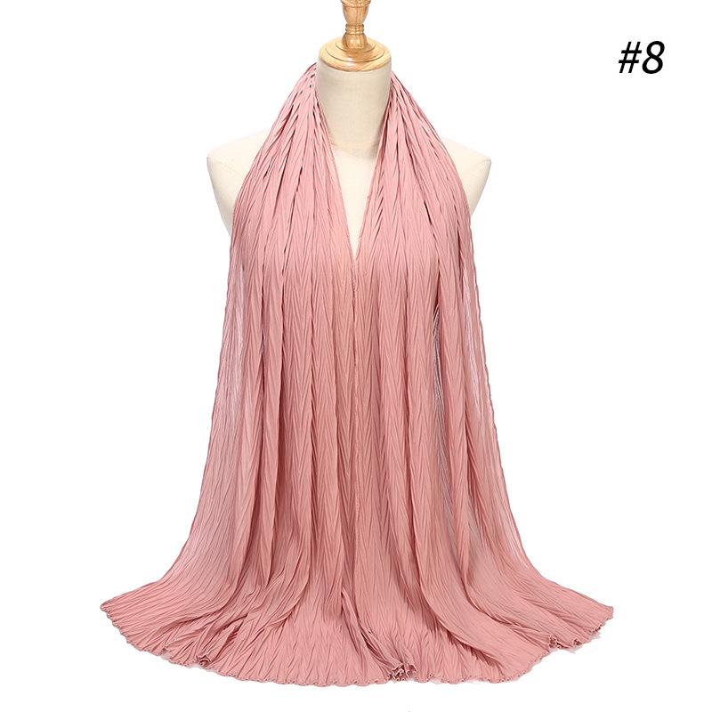 LUMAYA LM1137 Pearl Chiffon Baotou Scarf
